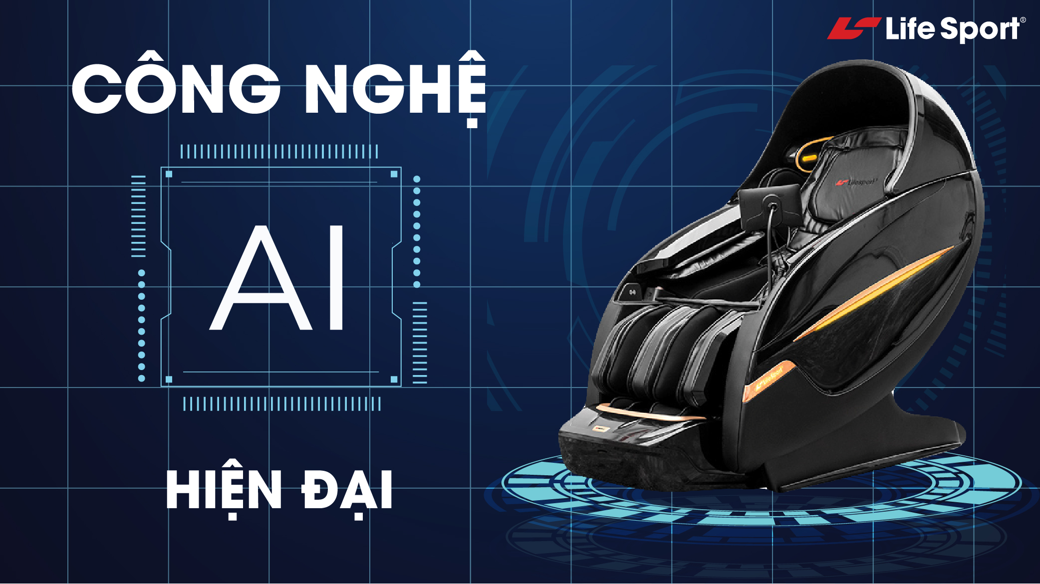 Ghế massage công nghệ AI