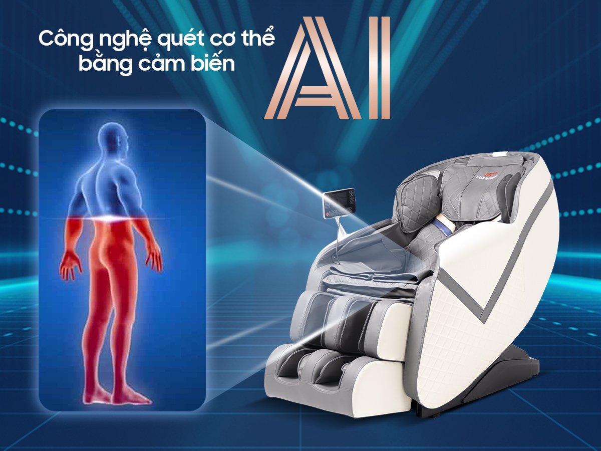 Ghế massage công nghệ AI
