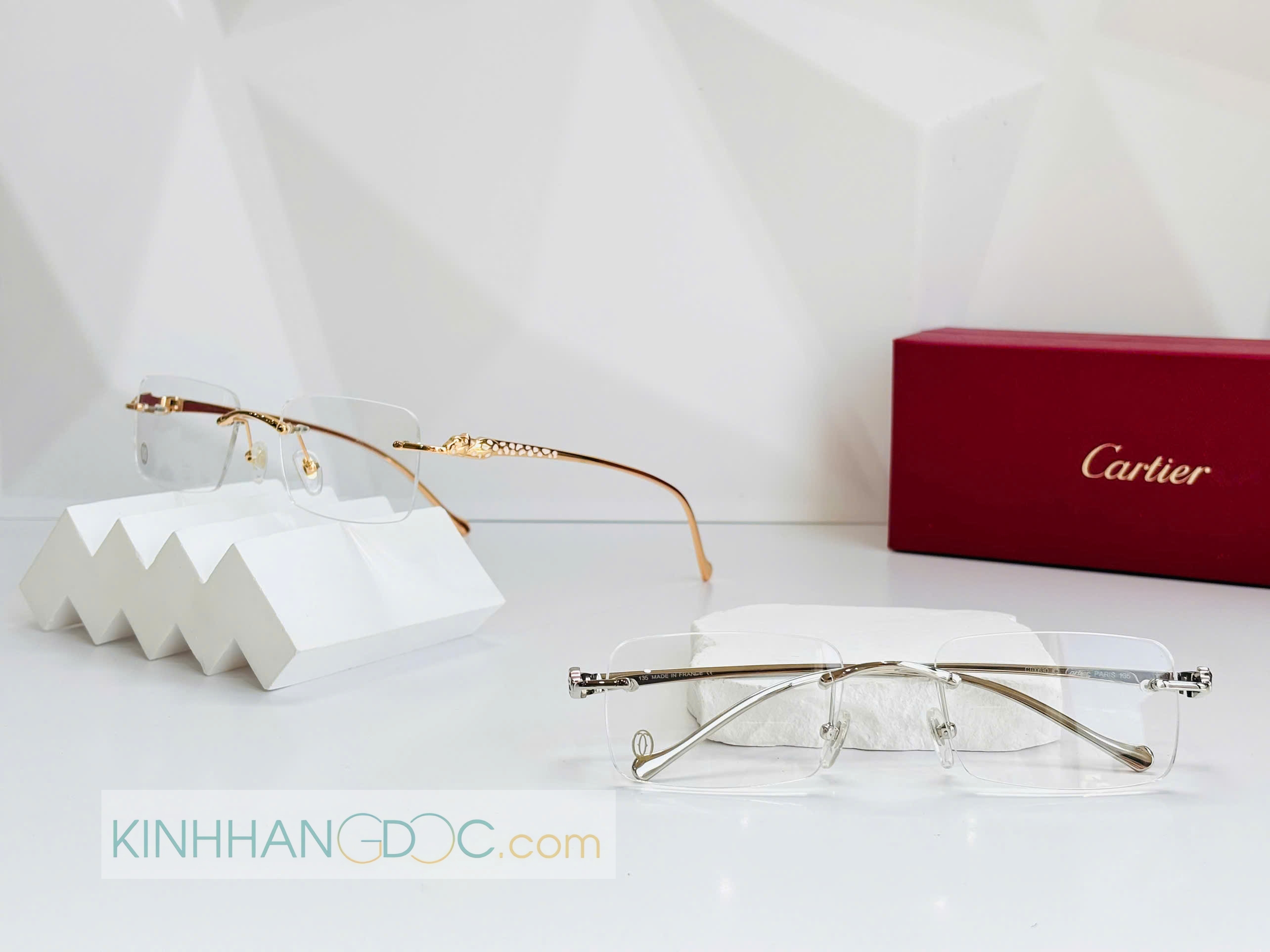 GỌNG KÍNH KHOAN CAO CẤP CARTIER CT0063O - CARTIER CT0063O EYEGLASS