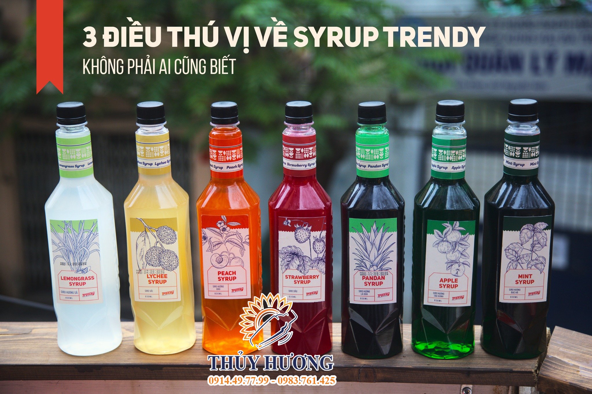 Syrup tại Vinh