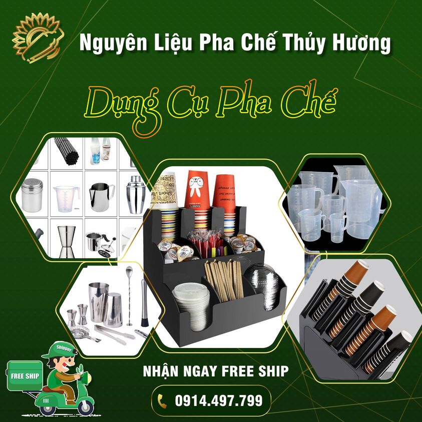 Dụng cụ pha chế chất lượng tại Vinh