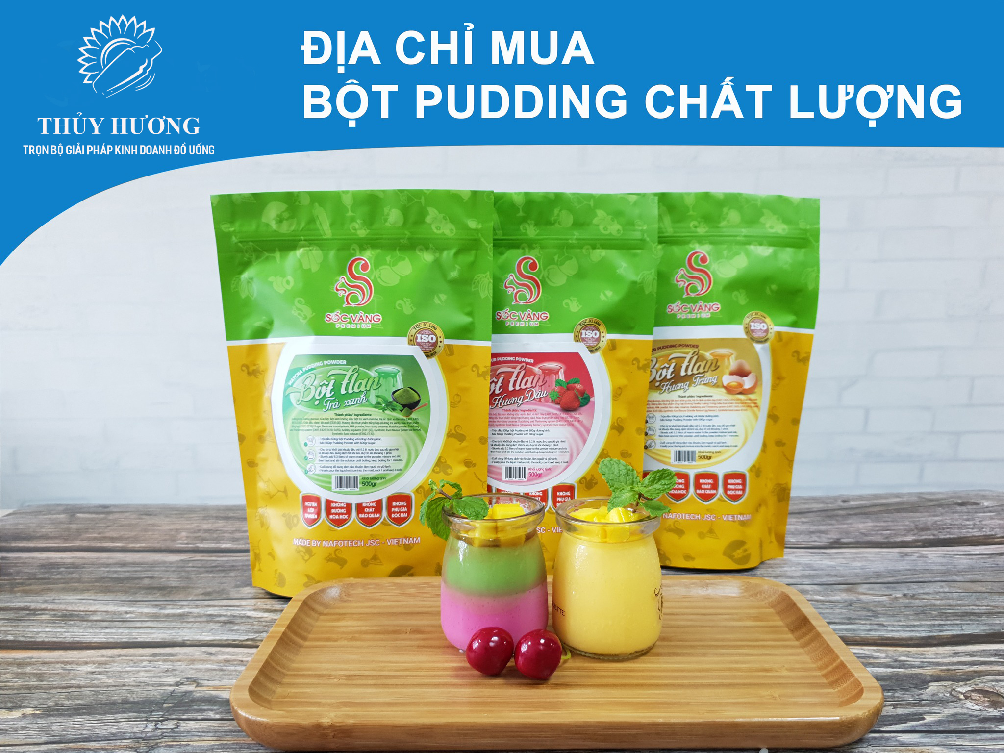 Bột pudding