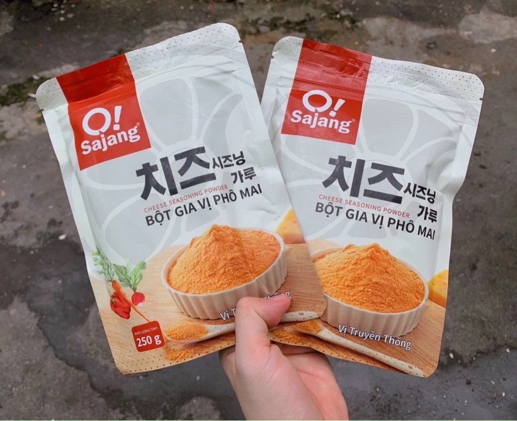 Bột phô mai lắc