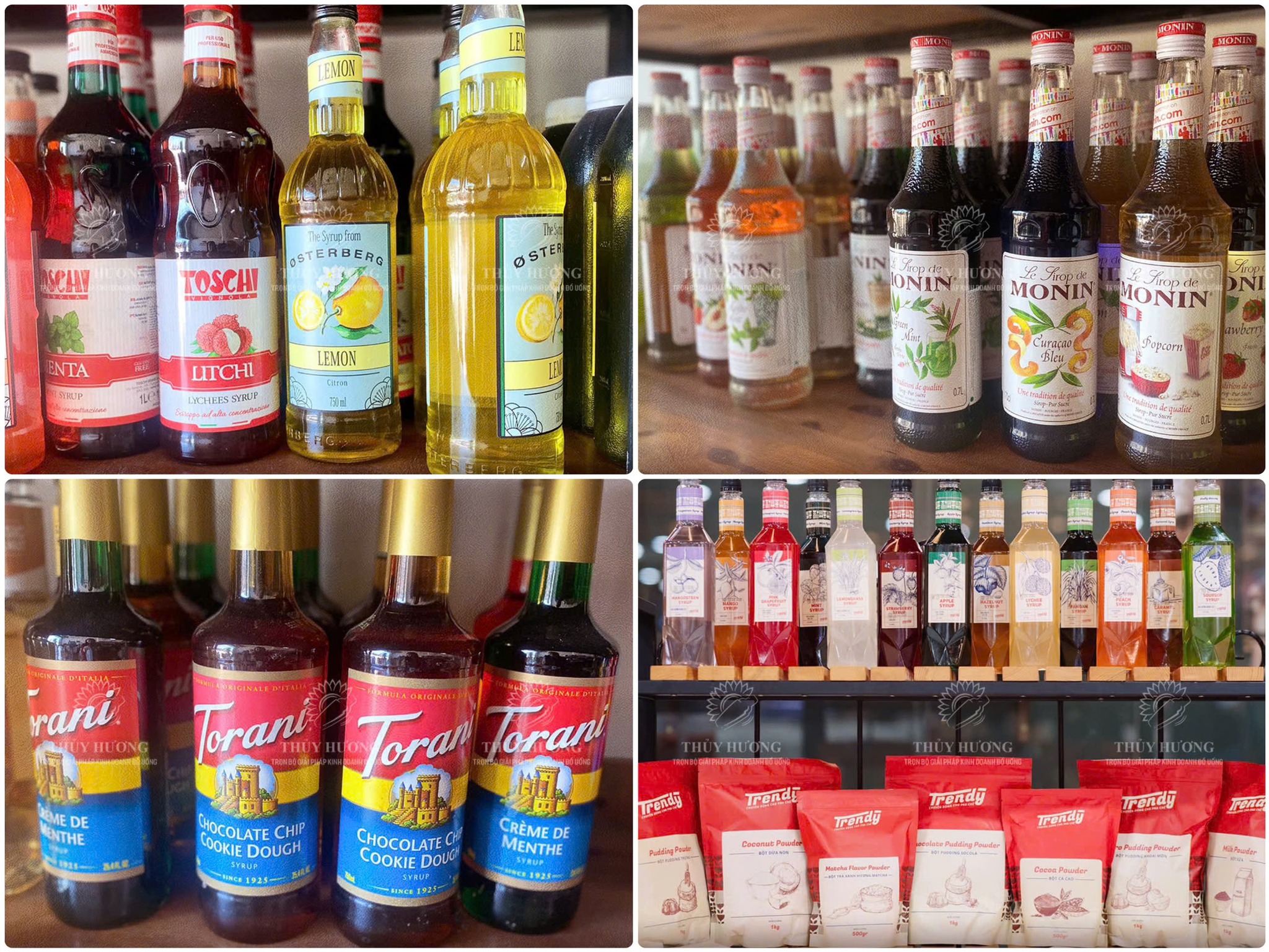 Syrup pha chế