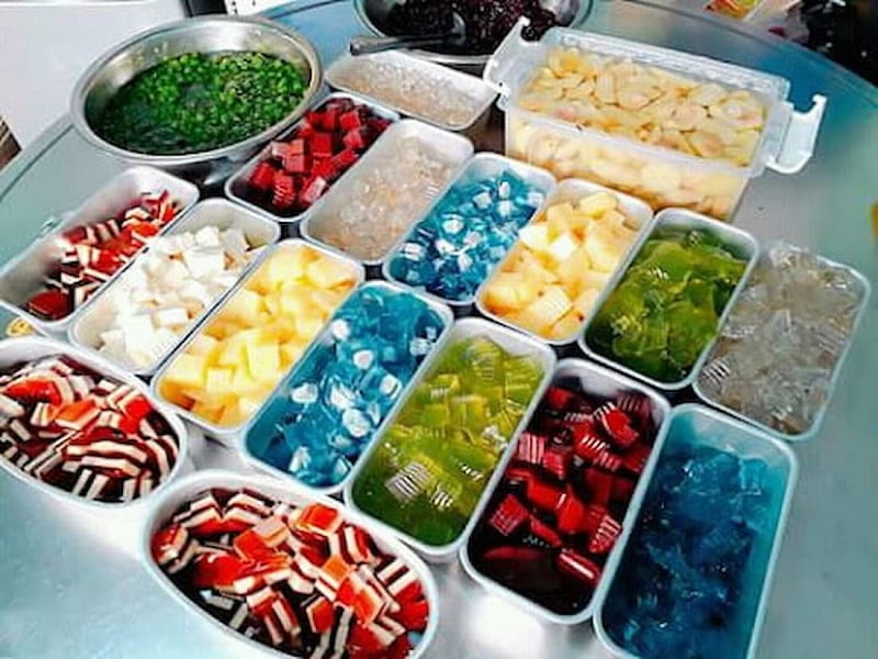 topping trà sữa