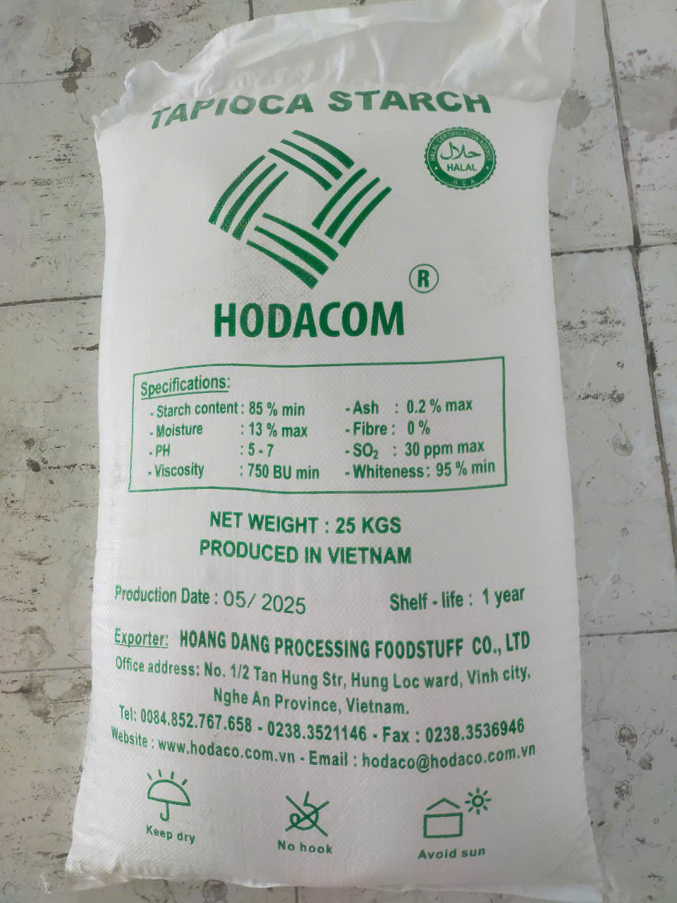 tinh bột sắn