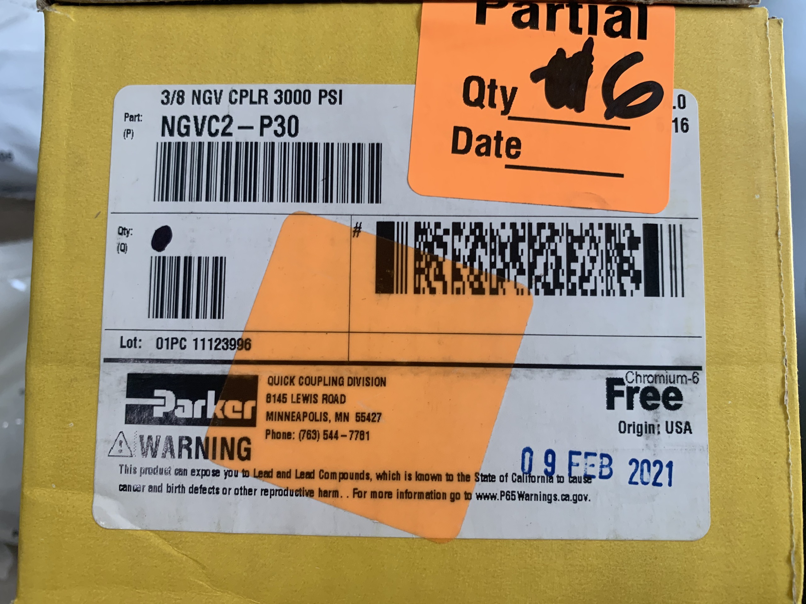 u phun nhiên liệu PARKER NGVC2−P30 (2) 