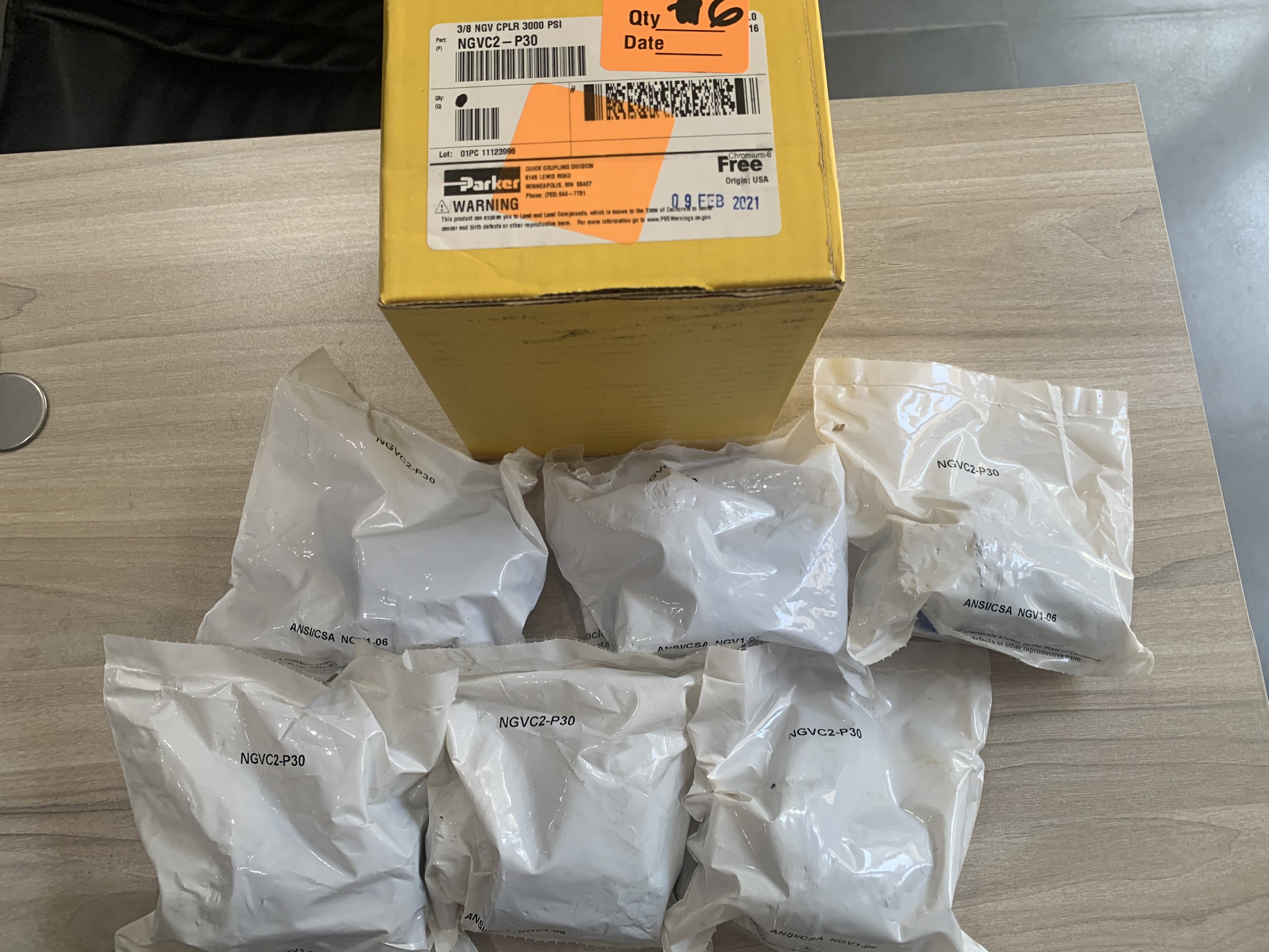 u phun nhiên liệu PARKER NGVC2−P30 