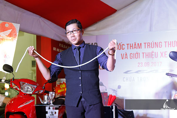 Bốc thăm trúng thưởng head honda 08