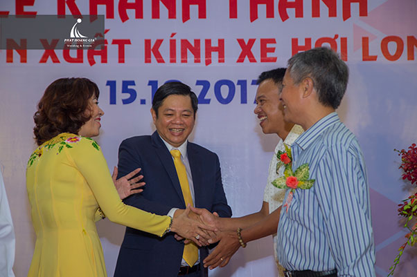 khánh thành nhà máy kính ô tô Long Nhiên 15