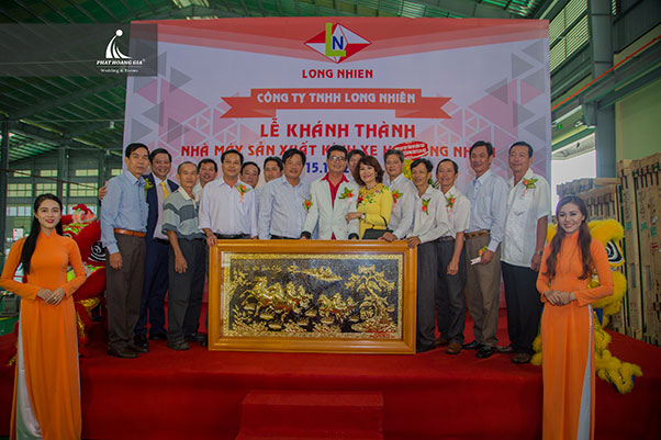 khánh thành nhà máy kính ô tô Long Nhiên 16