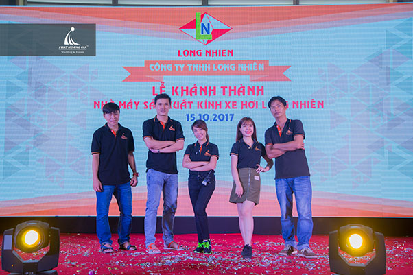 khánh thành nhà máy kính ô tô Long Nhiên 3