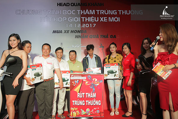 bốc thăm trúng thưởng head honda 08