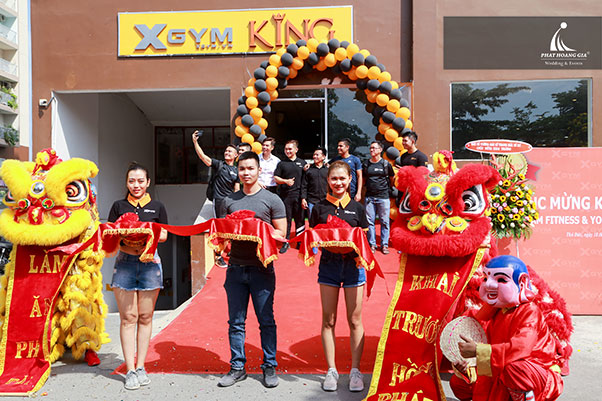 khai trương phòng gym