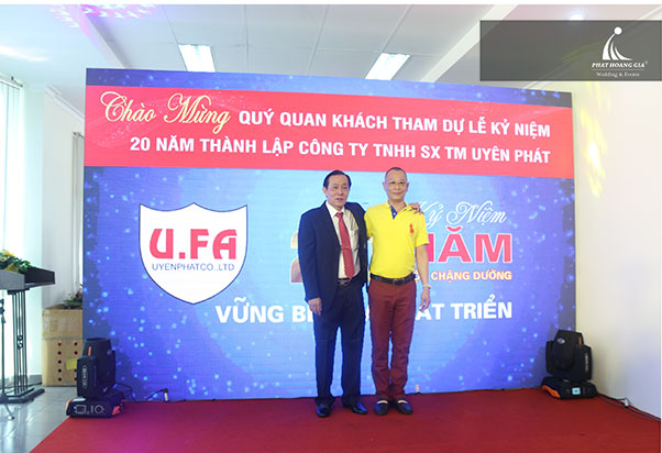 kỷ niệm 20 năm thành lập công ty Uyên Phát