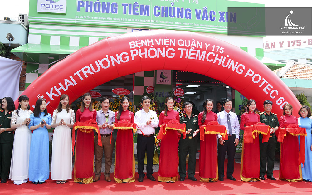 Khai trương phòng tiêm chủng Potec