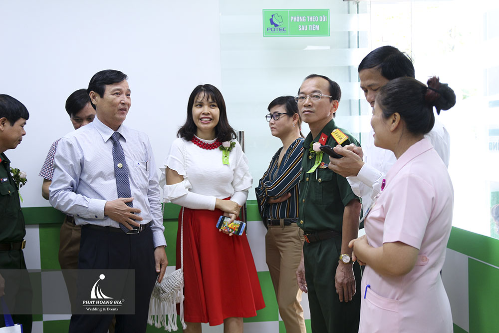 Khai trương phòng tiêm chủng Potec