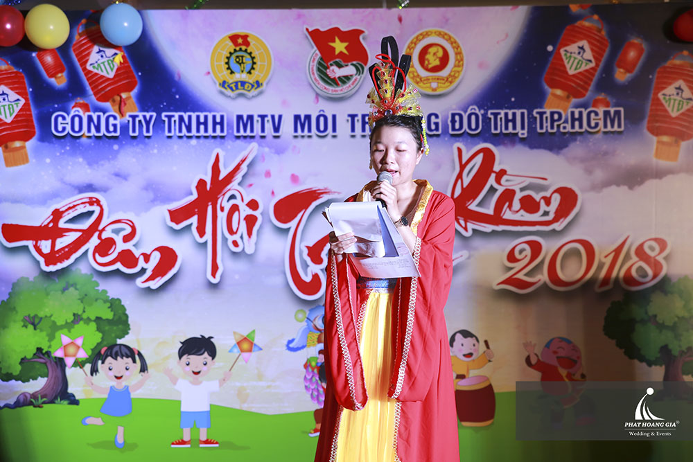 Đêm hội trăng rằm - Công ty Môi trường đô thị