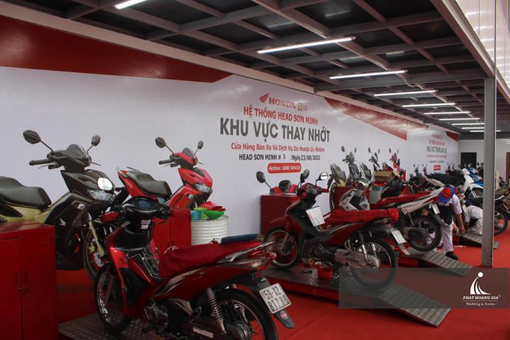 thay nhớt honda Sơn Minh