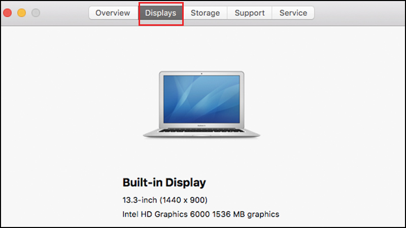 Hướng dẫn cách kiểm tra cấu hình máy tính Macbook