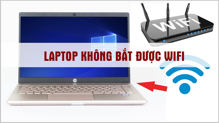 laptop dell không bắt được wifi