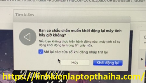 sửa lỗi màn hình nhấp nháy trên MacBook