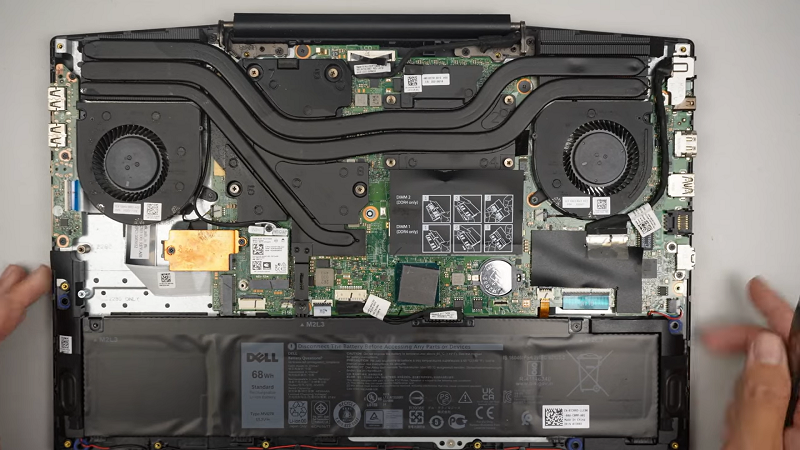 nâng cấp ổ cứng SSD M2 laptop Dell G5 P89F