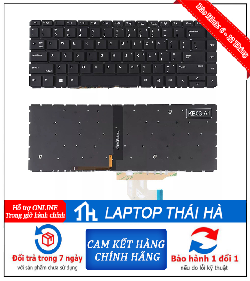 Bàn Phím laptop HP ProBook 445 G10