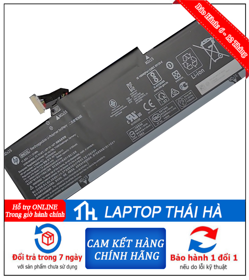 pin laptop HP ENVY X360 14-fc0092TU A19C2PA