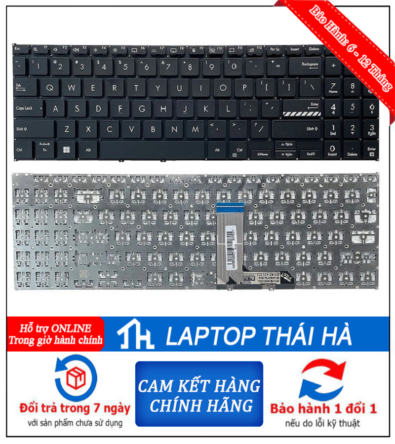 bàn phím laptop Asus Pro 16X OLED K6602Z