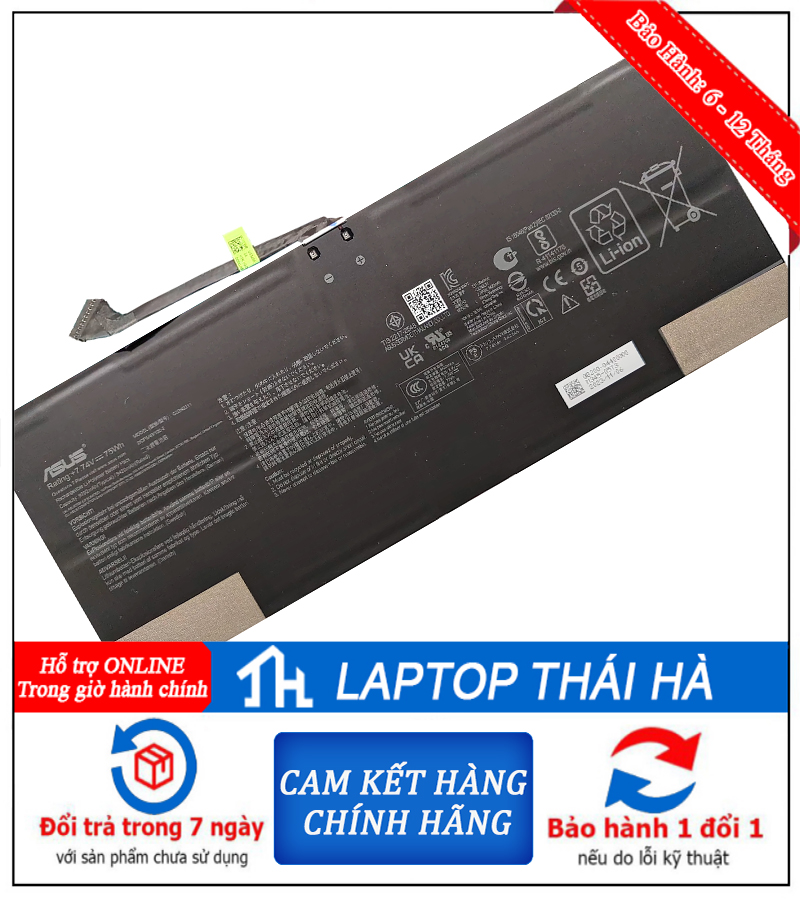 pin laptop Asus Zenbook 14 OLED UX3405MA