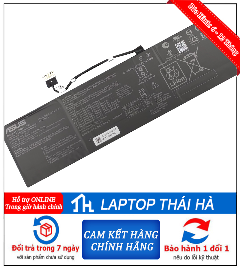 pin laptop Asus Vivobook Go 15 E1504FA
