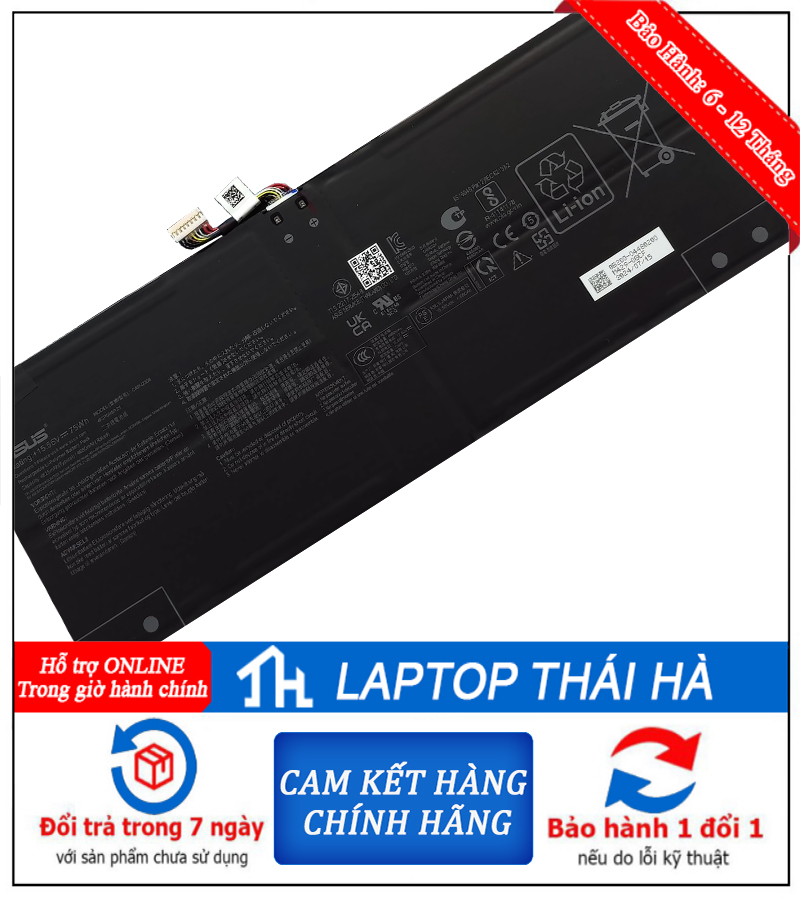 pin laptop Asus Vivobook S 14 OLED S5406MA