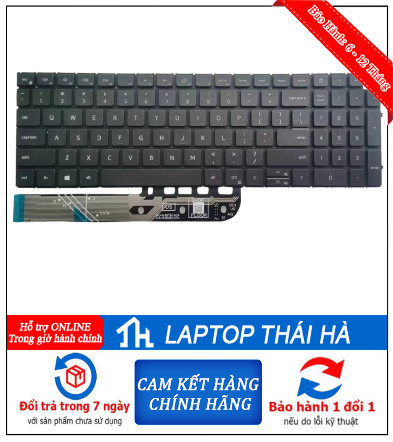 bàn phím laptop Dell Inspiron 3520 N5I5052W1