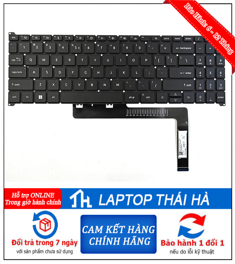 Bàn phím laptop Acer Aspire A514-56P-35X7