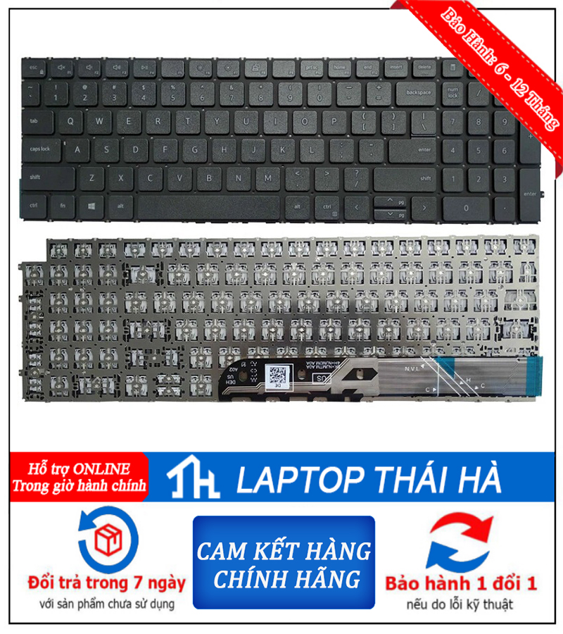bàn phím laptop Dell Inspiron 15 3530
