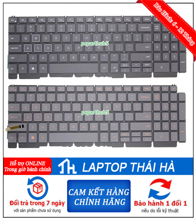 bàn phím laptop Dell G15 5530