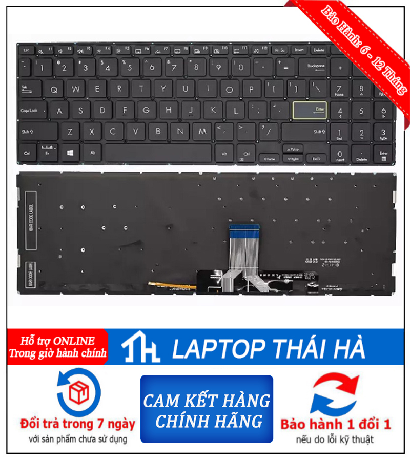 Bàn phím laptop Asus Vivobook S 16 OLED S5606MA