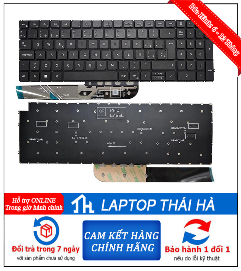bàn phím laptop Dell Vostro 15 3520
