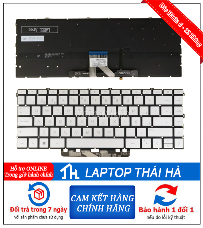 Bàn Phím Laptop HP Pavilion X360 14 ek2024TU