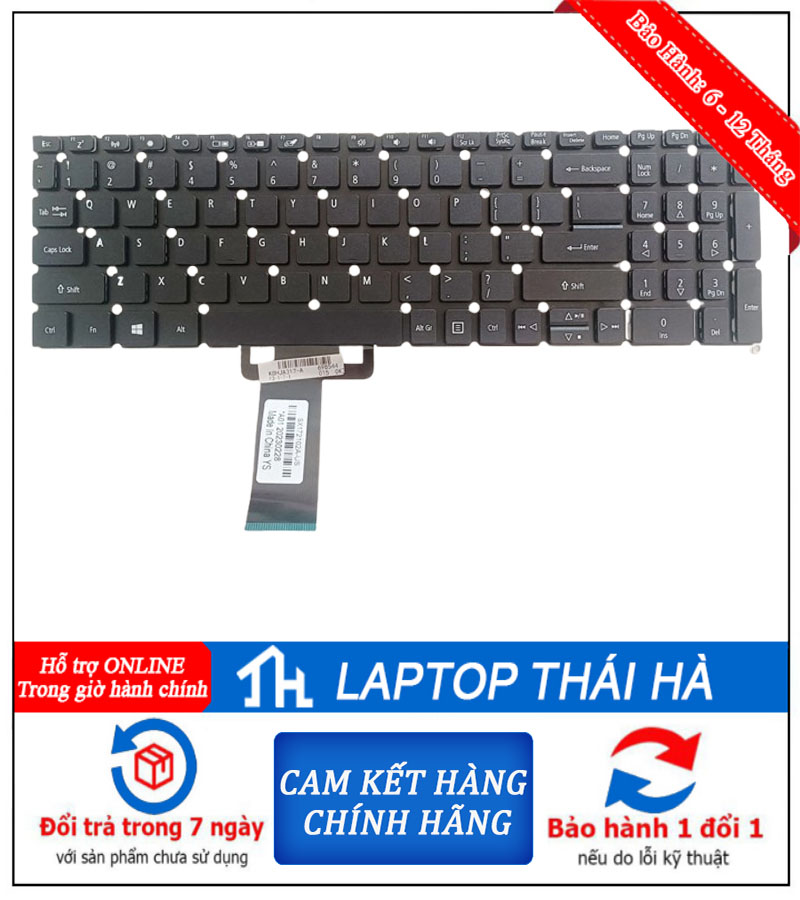 Bàn phím laptop Acer Aspire A715-75G