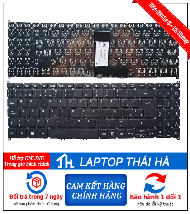 Bàn phím laptop Acer Aspire Go 15 AG15-71P
