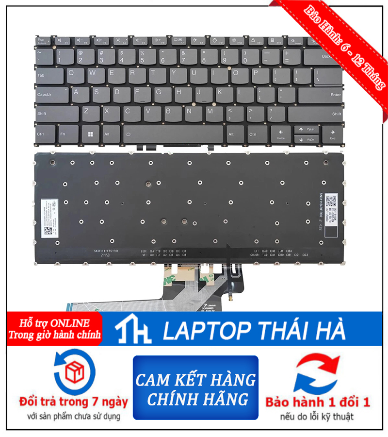 Bàn phím laptop Lenovo ThinkBook X G2 IAH