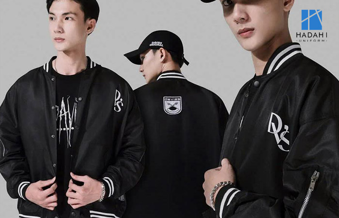 May đồng phục bomber theo xu hướng