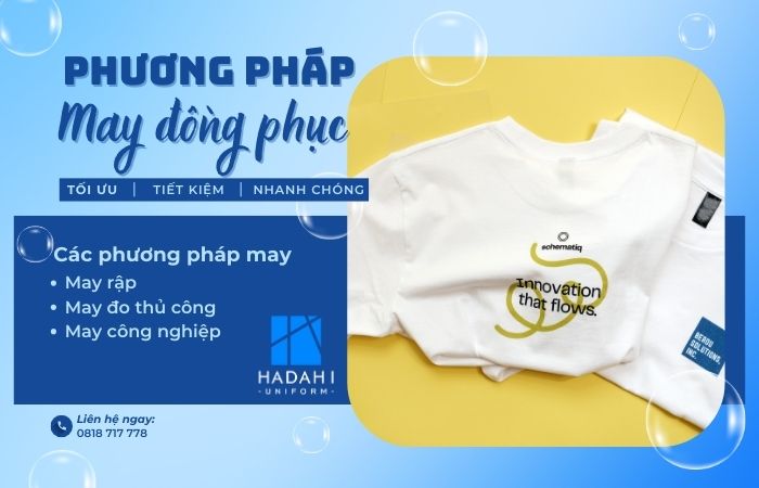 phương pháp may đồng phục tối ưu nhất