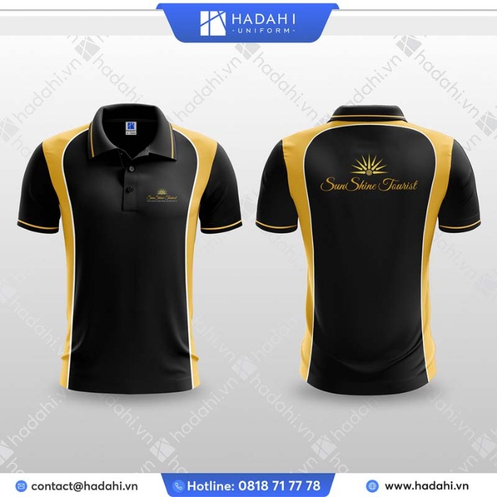 Mẫu áo thun polo đồng phục Sunshine