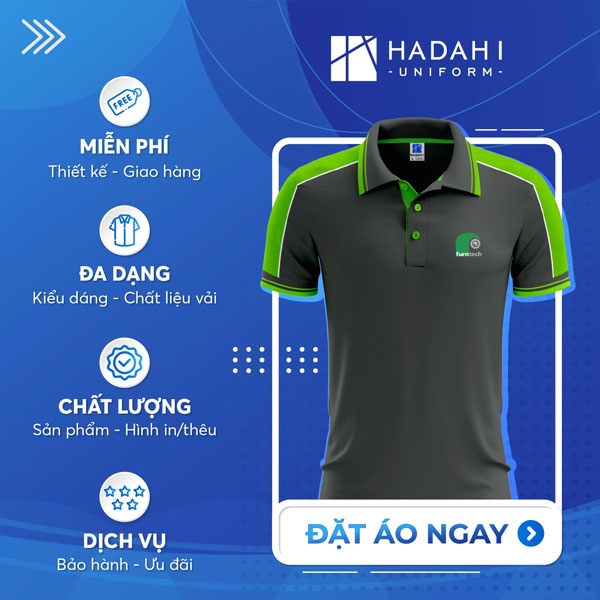 Cùng thiết kế các mẫu đồng phục màu đen đẹp mắt tại Hadahi Uniform nha