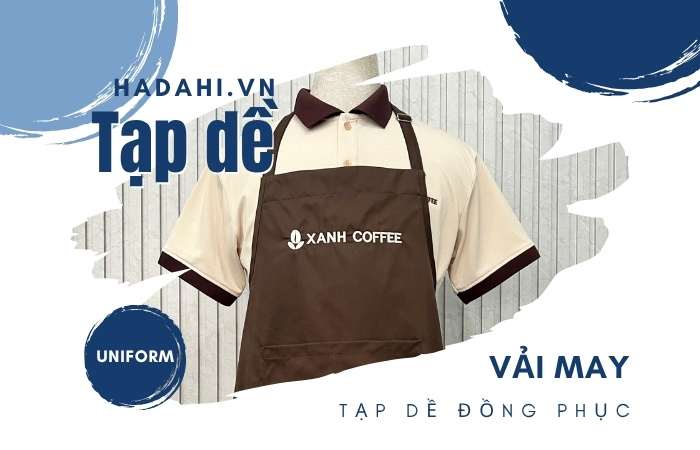 vải may tạp dề đồng phục