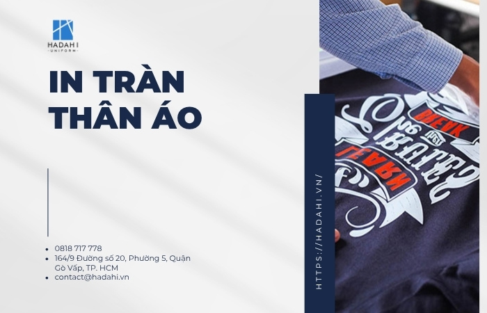 Công nghệ in tràn thân áo