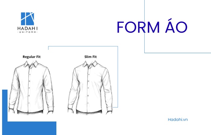 Form áo Slim fit
